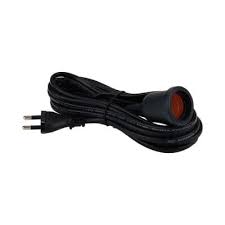 สายไฟVKF+ขั้วE27 2X0.55M